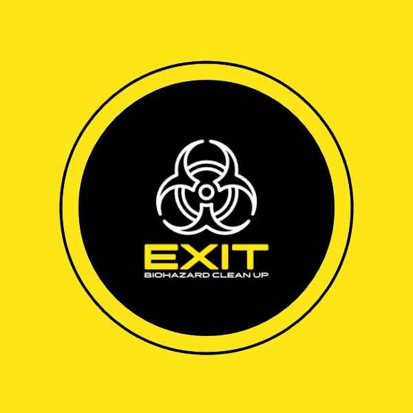 EXIT CLEANUP BIOHAZARD & DISINFECTION