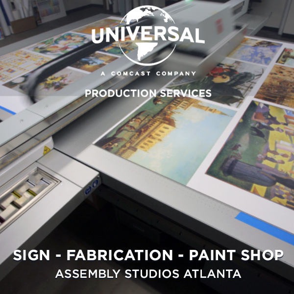 UNIVERSAL PRODUCTION SERVICES SIGN-FABRICATION-PAINT SHOP | Assembly Studios